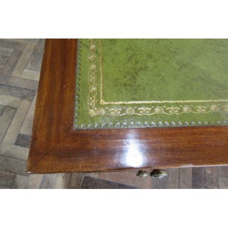 Antiker Edwardian Mahagoni Schreibtisch England 1890-1911