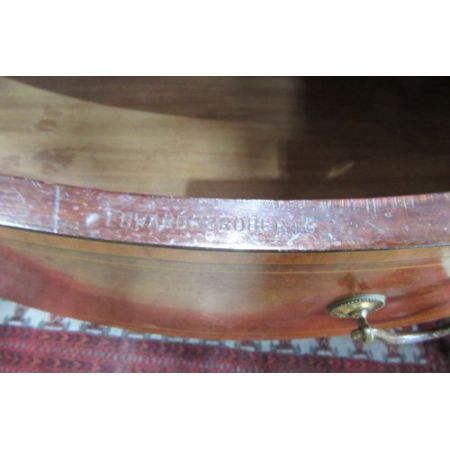 Antiker Edwardian Schreibtisch von Edwards & Roberts Orginal 