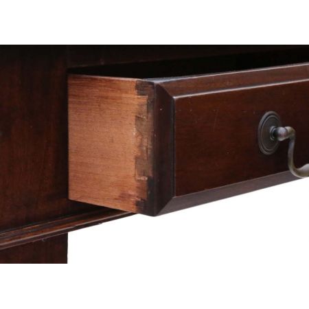 Georgian Revival Partner Schreibtisch von ca. 1925 Orginal Massivholz