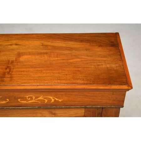 "Original viktorianische Nussbaum Vitrine von ca. 1860" - echte Antiquität