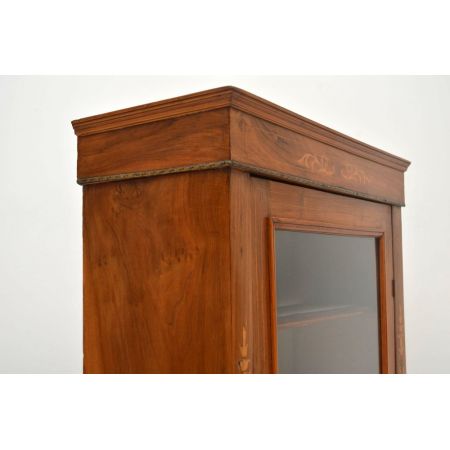 "Original viktorianische Nussbaum Vitrine von ca. 1860" - echte Antiquität