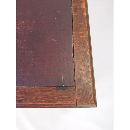 Kleiner antiker edwardianischer Schreibtisch Eiche  1890