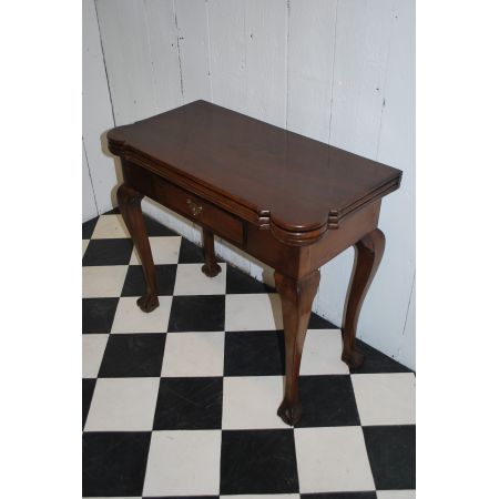 Georgianischer Mahagoni Spieltisch 1800  top erhalten