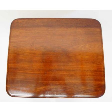 Antiker William IV Massivholz Mahagoni Tisch Weintisch Beistelltisch