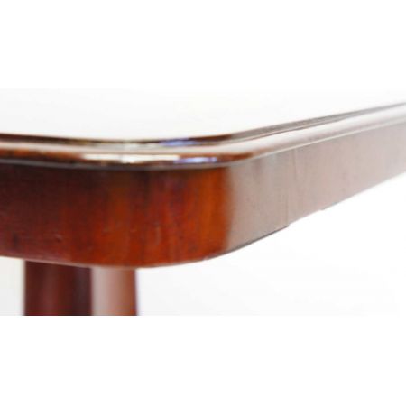 Antiker William IV Massivholz Mahagoni Tisch Weintisch Beistelltisch