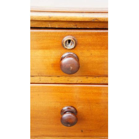 Große original spätviktorianische Mahagoni Kommode - renoviert