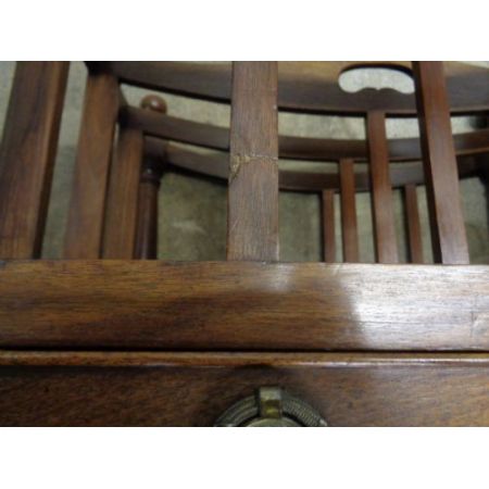 Antiker Viktorianischer Mahagoni Zeitungsständer Orginal