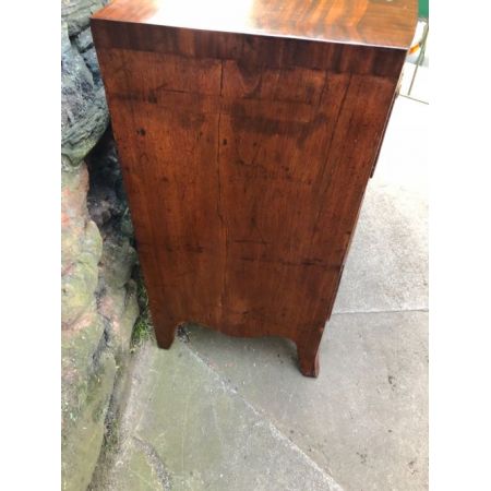 Schöne Georgianische Original Mahagoni Kommode Massivholz