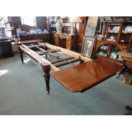 Hochwertiger Massivholz Mahagoni Esstisch Original Pratt & Prince - ausziehbar