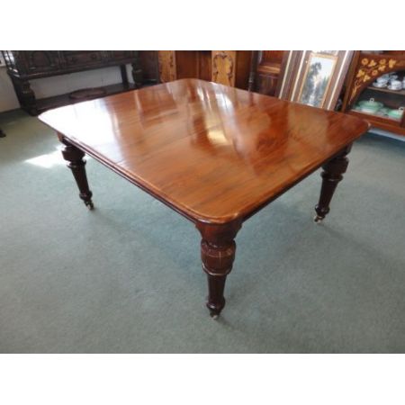 Hochwertiger Massivholz Mahagoni Esstisch Original Pratt & Prince - ausziehbar