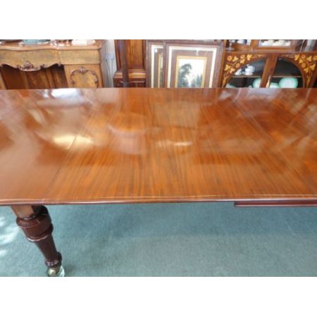 Hochwertiger Massivholz Mahagoni Esstisch Original Pratt & Prince - ausziehbar