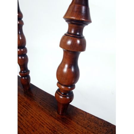 Mitte 19. Jahrhundert Englisch Ulme und Obstbaum Ellbogenstuhl