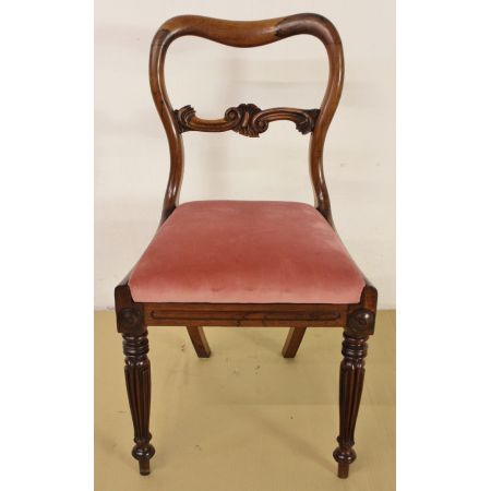 Set aus 6 viktorianischen Palisanderstühlen 1860