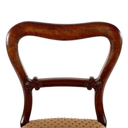 Vier William IV Gillows Stil Stühle 1830 Original