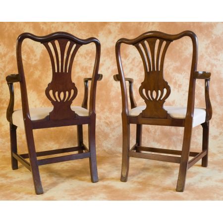 Ein Paar Mahagoni Sessel Georgian Style ausdem 19 JH