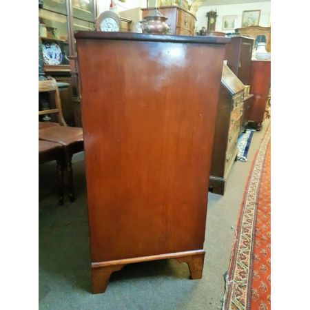 Antike Georgische Kommode Eiche Original Massivholz