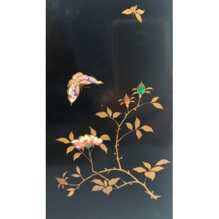 Antikes japanisches lackiertes Sideboard Schrank Original