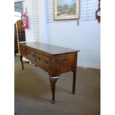 Schickes original antikes Eichen Sideboard englisch
