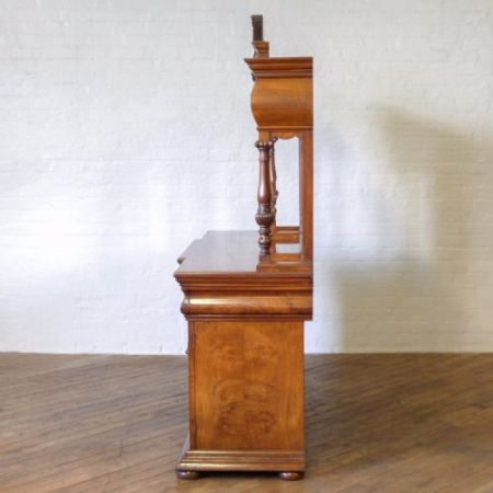 Viktorianischer Pollard Eichen Sideboard Massiv 1860 