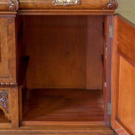 Viktorianischer Pollard Eichen Sideboard Massiv 1860 