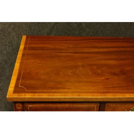 Gutes Edwardian Mahagoni Intarsien Sideboard von 1900