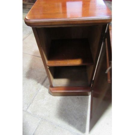 Antiker Original Victorian Mahagoni Nachttisch  1860 