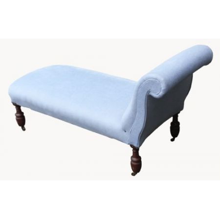 Kleine außergewöhnliche Arts and Crafts Chaise Longue original Edwardian