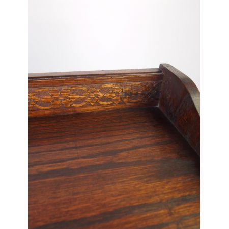 Offener Bücherschrank aus Eichenholz  ca 1920 