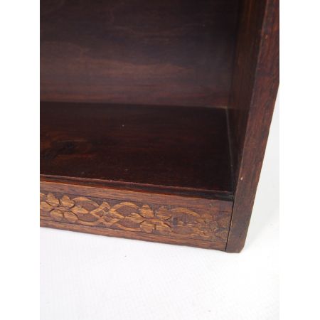 Offener Bücherschrank aus Eichenholz  ca 1920 