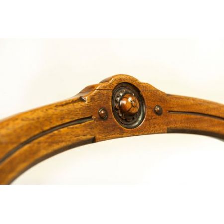 6 Stühle aus Nussbaumholz, original viktorianisch von 1870