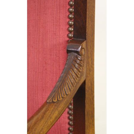 Französische antike Mahagonisessel original 1900