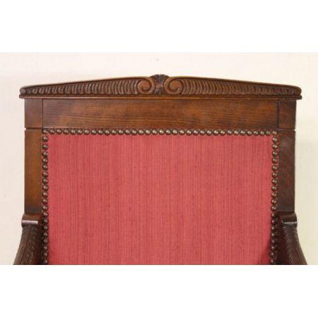 Französische antike Mahagonisessel original 1900