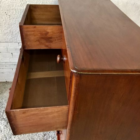 Schöne original viktorianische Kommode aus Mahagoniholz