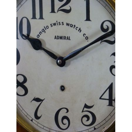 Anglo-Schweizer Bahnhofs Wanduhr von 1910