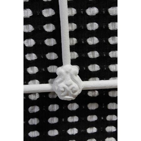 Schönes original viktorianisches Queensize Bett Messing und Eisen