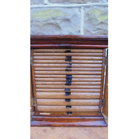 Antiker Sammlerschrank Beistelltisch Schrank Original Eiche