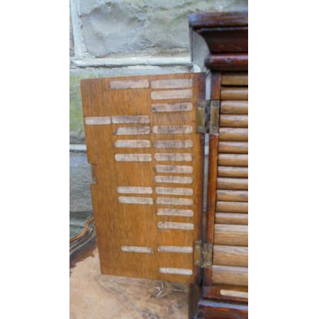 Antiker Sammlerschrank Beistelltisch Schrank Original Eiche