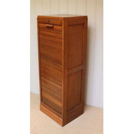 Tambourfront-Aktenschrank der 1920er Jahre 