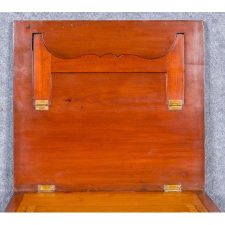 "Antikes Bücherregal aus Massivholz Satinholz aus dem 19. Jahrhundert"