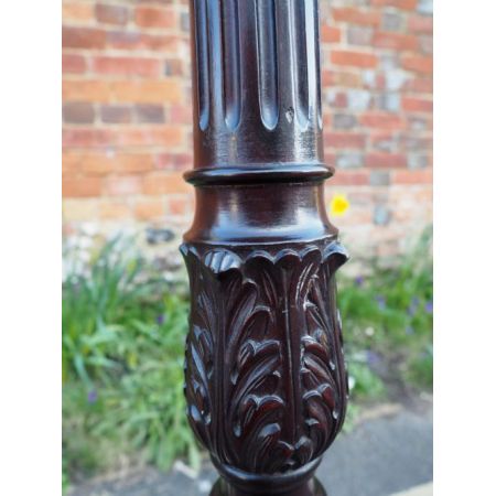 Spätviktorianische Blumensäule, Original 1900