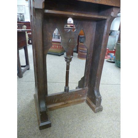 Antikes Eichenpult, Gotik, 19. Jahrhundert