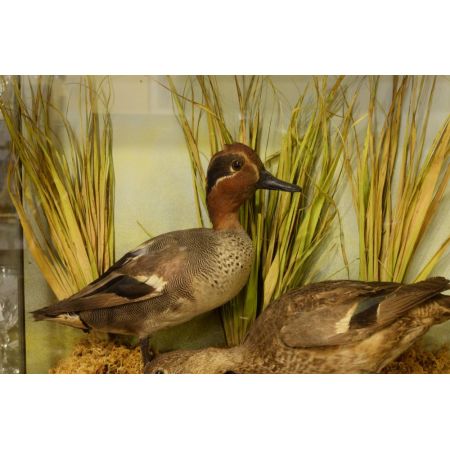 Wundervolles blaugrünes Kunsthandwerk antik, 1880