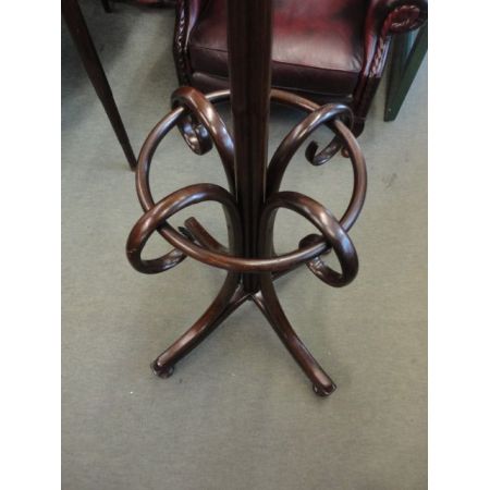 Vikitorianischer Kleiderständer aus Bugholz Massivholz, 19. Jahrhundert