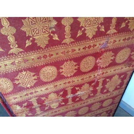 Original viktorianischer Umkleidevorhang, 1880