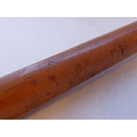 Englischer original antiker Spazierstock mit Malacca Schaft, 1920