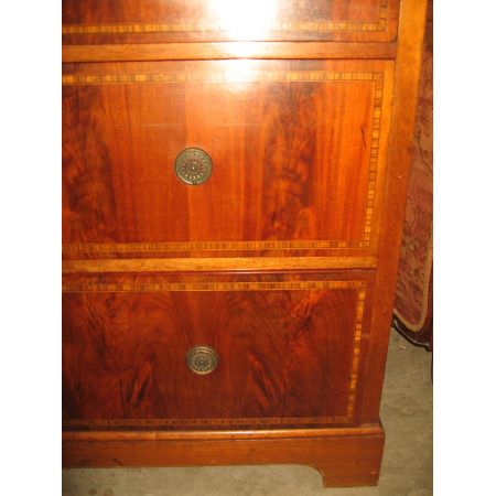 Original Edwardian große Kommode, Mahagoni, 1910