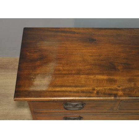 Englische Edwardianische antike Mahagoni Kommode,  18. Jahrhundert