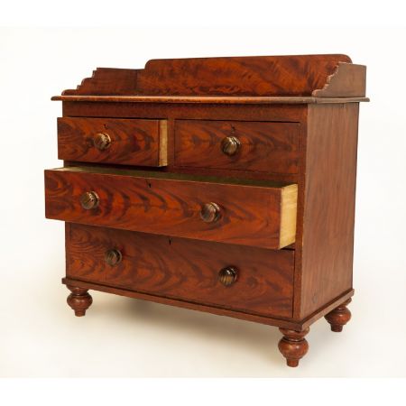 Original Viktorianische Kommode, Kiefernholz, 1870