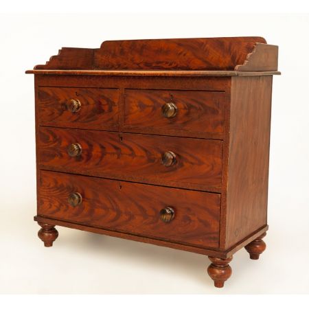 Original Viktorianische Kommode, Kiefernholz, 1870