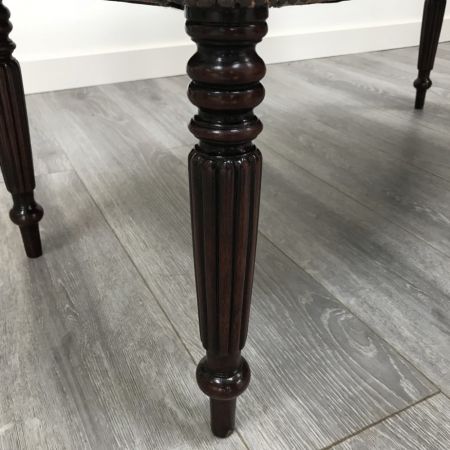 Regency Klavierhocker antik englisch, 1830